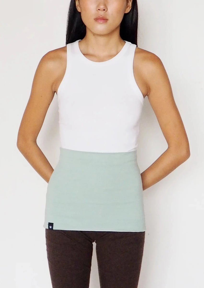 Haramaki Reversible Verde menta & Blanco Happy Belly Barcelona