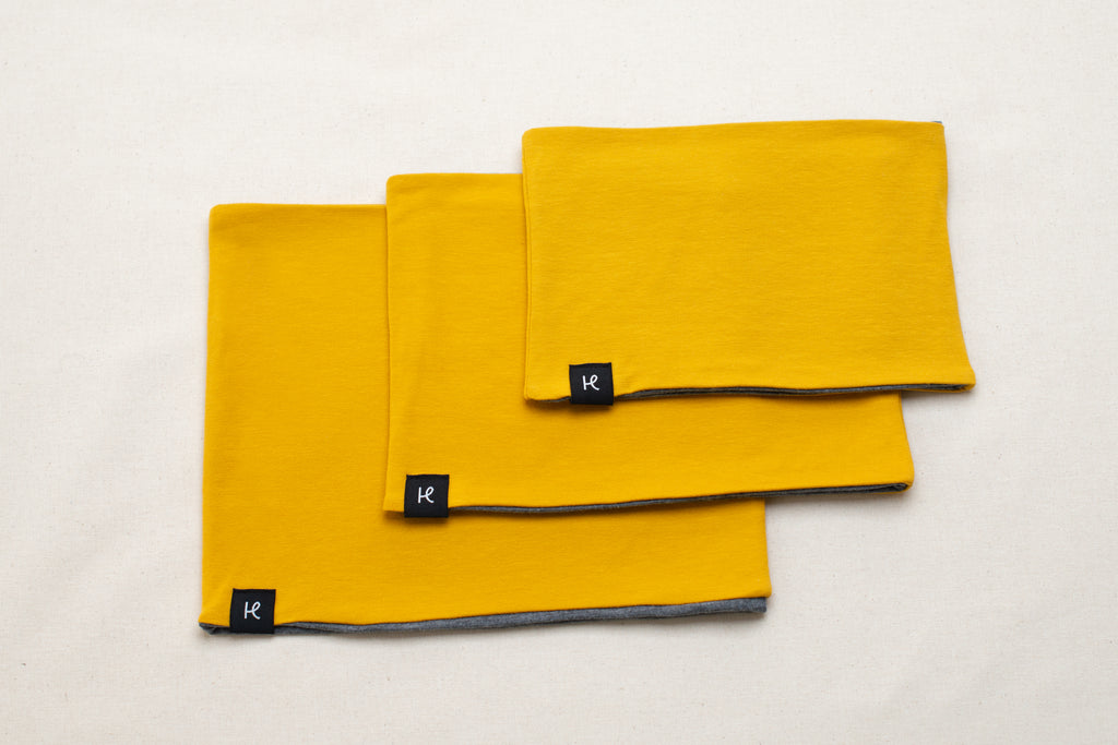 Tallas de Haramaki infantil reversible en algodón orgánico marca Happy Belly